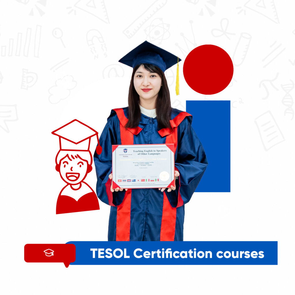 Hình ảnh học viên nhận chứng chỉ AIT TESOL