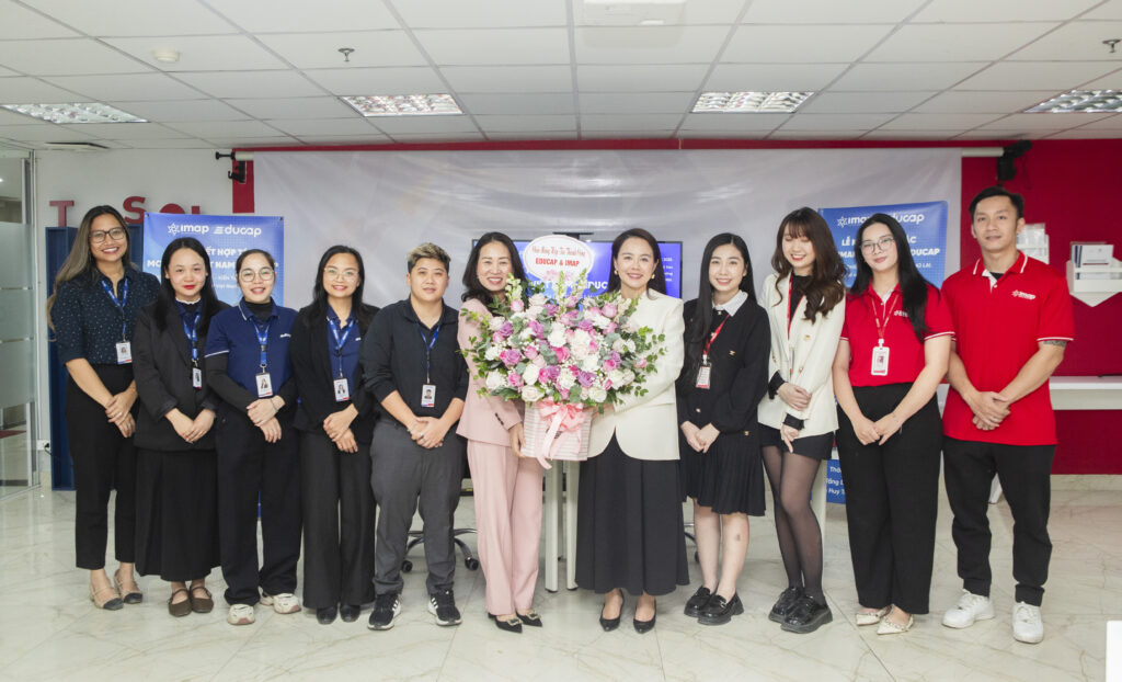 Toàn cảnh lễ ký kết hợp tác Educap IMAP Việt Nam