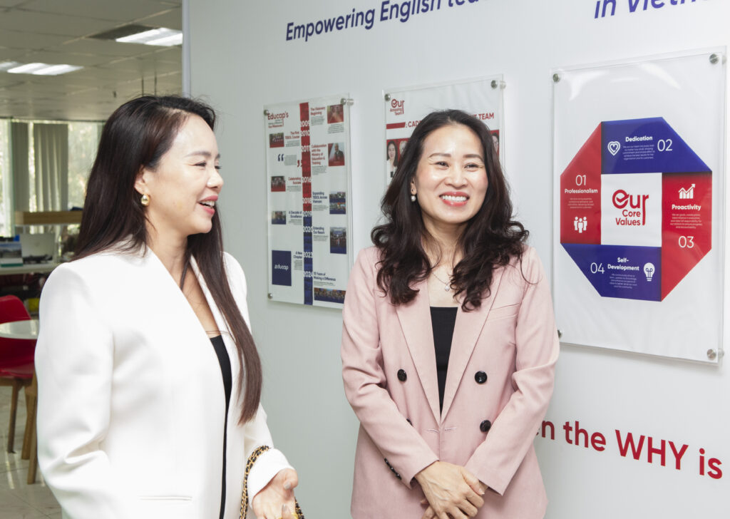 Đại diện Educap và IMAP Việt Nam tại lễ ký kết hợp tác chiến lược